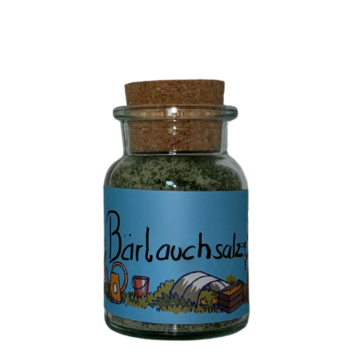 Grüner Bärlauchsaltz aus der Innenschweiz. 