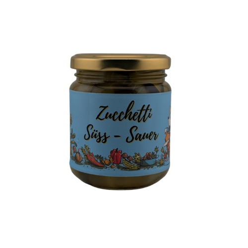 Zucchetti süss-sauer – 220 ml